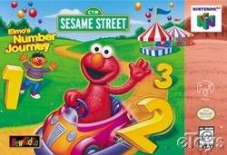 Elmo's Number Journey (USA) Box Scan
